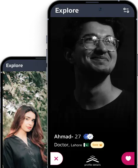 Verified and Premium Rishta Profiles mockup